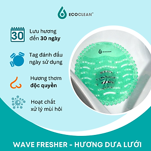 Lưới Khử Mùi Bồn Tiểu Nam & Ống Cống - Wave Fresher - Nhập khẩu Singapore và Mỹ