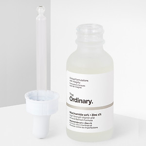 Tinh Chất Ngừa Thâm Mụn THE ORDINARY Niaciaminde 10% + Zinc 1%. Tặng Gel Móc Khóa 30ml
