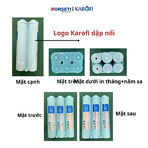 Bộ lõi máy lọc nước KAROFI Smax hiệu suất cao HP 6.2 - Hàng chính hãng