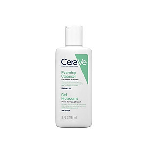 Sữa Rửa Mặt Giúp Làm Sạch Sâu Dành Cho Da Dầu Cerave Foaming Cleanser 88ml