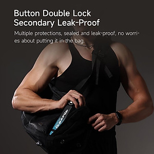 Bình Nước Thể Thao Quange 760ml Chất Liệu Tritan Một Nút Có Nắp Lật Dễ Mang Theo Cho Nam Và Nữ Hàng nhập khẩu