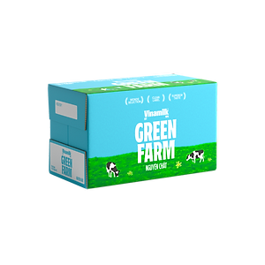 Thùng 12 Sữa tươi tiệt trùng Không đường Vinamilk Green Farm - hộp 1L
