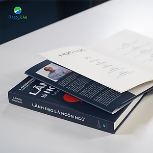 Sách Lãnh đạo là ngôn ngữ - Leadership is language - Happy Live