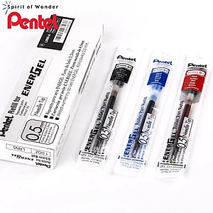 Ruột Bút Ký Nhật Bản Pentel LRN5 | Ngòi 0.5mm | Ngòi Bút Pentel Energel Chính Hãng | 3 Màu Mực