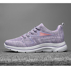 Giày thể thao nữ, giày chạy bộ đế êm nhẹ, thoáng khí đế cao su đúc, chống trơn trượt hạn chế mòn  – GNU1004A