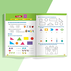 Sách Phiếu Bài Tập Cuối Tuần Toán 1