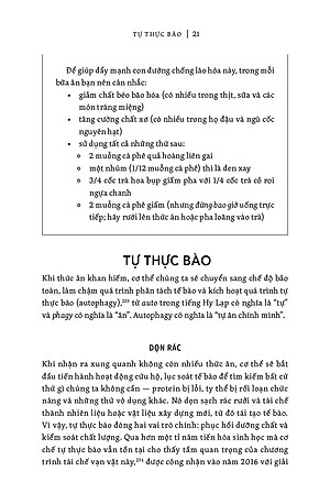 Sách Ăn gì không già: Phương pháp khoa học để khỏe mạnh hơn khi già đi