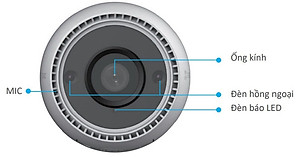 Camera IP Wifi hồng ngoại EZVIZ C3TN 2MP (Color Night Vision) - Hàng chính hãng