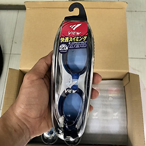 Kính bơi Nhật Bản hiệu VIEW V500S BL Chống Tia UV Chống Sương Mù (Xanh dương đậm) - Hàng chính hãng 100% sản xuất tại Nhật Bản
