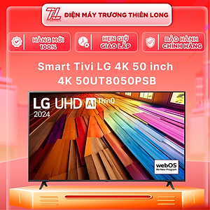 Smart Tivi LG 4K 50 inch 50UT8050PSB Mới 2024 - Hàng chính hãng - Giao HCM và 1 số tỉnh thành