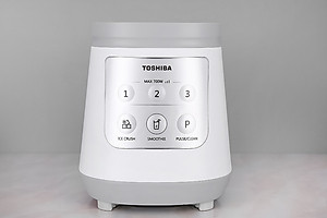Máy xay sinh tố đa năng Toshiba BL-70PR1NV - Dung tích 1.5L - 2 cối - Chức năng xay đá- Công suất 700W - Hàng chính hãng, bảo hành 12 tháng, chất lượng Nhật Bản