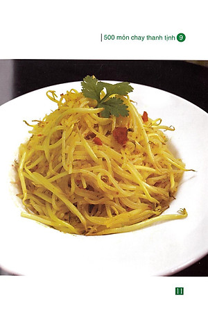 Sách 500 Món Chay Thanh Tịnh - Tập 9