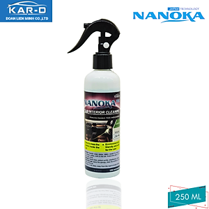 Vệ sinh nội thất ô tô, tẩy vết bẩn trên ghế da ô tô, vệ sinh ghế da ô tô, vệ sinh ghế sofa Nanoka 250ml