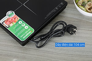 Bếp điện từ đơn Kangaroo KG18IC1, Công suất 2000W, tặng kèm nồi lẩu - Hàng chính hãng