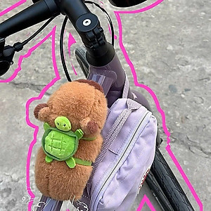 Gấu bông vòng tay Capybara Chuột Lang Nước ôm tay đồ chơi phụ kiện treo xe đáng yêu