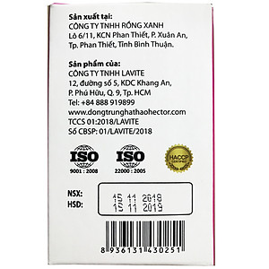 Combo 2 Hộp 20 Chai Đông Trùng Hạ Thảo Hector Collagen Trẻ Hóa Nhanh Dạng Nước, Nước Uống Trực Tiếp, Giúp Da Khỏe, Sáng Mịn Màng, Điều Hòa Nội Tiết Tố, Ngăn Ngừa Rụng Tóc, Tăng Cường Sinh Lý, Nam, Nữ Đều Dùng Được