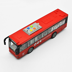 Đồ Chơi Duka: Xe Buýt Phi Trường (Màu Đỏ) DK81198