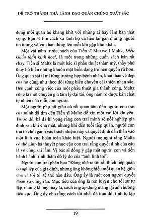 Sách Để Trở Thành Nhà Lãnh Đạo Quần Chúng Xuất Sắc