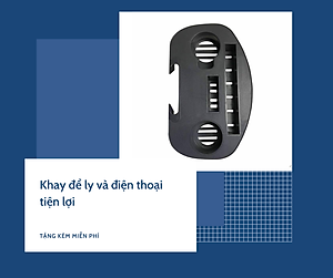 Ghế Xếp Có Massage Tay Kachi MK234 – Kèm Khay Để Ly