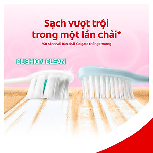 Bộ 2 Bàn chải Cushion Clean Twin Charcoal lông chải kháng khuẩn