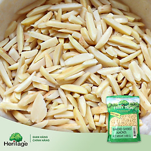 1000gram Hạnh nhân không vỏ lụa thái sợi Heritage