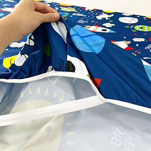 Ga chống thấm thun Lụa loại 1 chính hãng LoveMama không nóng, mềm mại thoáng mát