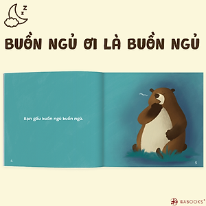 Sách Ehon - Combo 3 cuốn Buồn ngủ ơi là buồn ngủ - Dành cho trẻ từ 0 - 4 tuổi