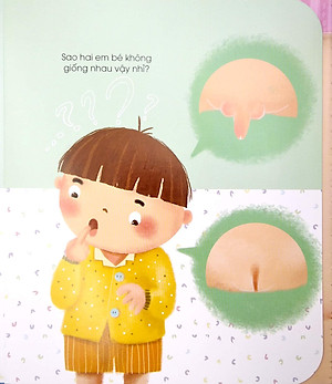 Sách Lật Mở Cùng Con - Bình Tĩnh Chuyện Giới Tính (Giúp Trẻ Biết Phân Biệt Giới Tính, Nhận Biết Cơ Thể Và Bảo Vệ Mình)