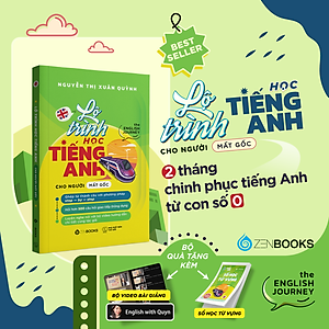 Sách Lộ Trình Học Tiếng Anh Cho Người Mất Gốc - The English Journey