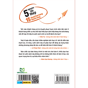 Sách 5 Nguyên Tắc Thép - 15 Thuật Bán Hàng Thành Công