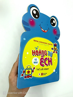 Sách Tô Màu Hoàng Tử Ếch - Thế Giới Robot