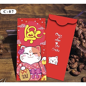 Combo 100 bao lì xì ì Tết  hàng đẹp nhiều mẫu mới , vô cùng xinh xắn và cute 