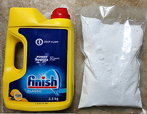 Bột rửa chén Finish Dishwasher Power Powder Lemon Sparkle 2,5 kg QT017384 - hương chanh