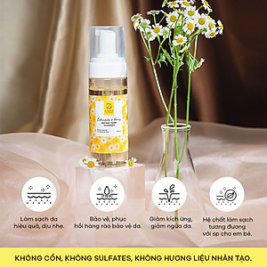 Bộ Ba Zakka Naturals Gel B5 35g, SRM Hoa Cúc 185g và Sữa Dưỡng Hoa Cúc 150ml Làm Sạch Dịu Nhẹ và Cấp Ẩm