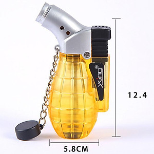 Vỏ Hột Quẹt Bật Lửa Khò Gas 1 Tia Bầu Xing Thiết Kế Kiểu Dáng Mỏ Vịt - Dùng Gas Cao Cấp