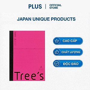 Sổ tay, vở ghi chép kẻ ngang Nhật Bản khổ A6 - PLUS