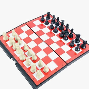 Bộ Bàn Cờ Vua Nhựa 25cm Trò Chơi Trí Tuệ Cho Bé