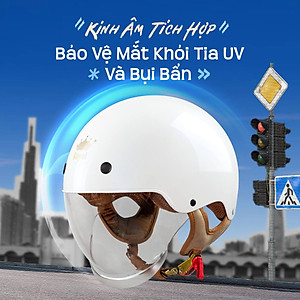 Mũ Bảo Hiểm Nửa Đầu Kính Âm Royal M239 Chính Hãng, Nón Bảo Hiểm 1/2 Phong Cách Tiện Lợi