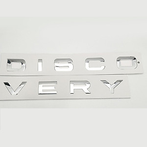 Decal chữ nổi 3D Discovery dán xe ô tô