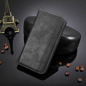 Bao da dạng ví, nam châm dành cho Samsung Galaxy Note 10 Plus, Note 10 Pro Luxury Leather Case - Hàng nhập khẩu