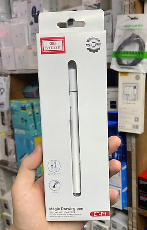 Bút Cảm Ứng Dành Cho Điện Thoại Ipad Máy Tính Bảng - Hàng Nhập Khẩu (Tặng Đầu Cảm Ứng Thay Thế)