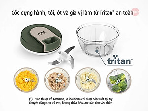 Cối xay tỏi ớt kéo tay iMat