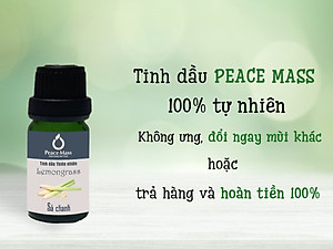 Tinh dầu Chanh Sả Peace Mass dùng cho máy xông 10ml