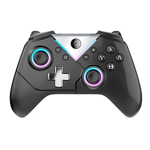 Gamepad tay game Không dây Bluetooth CM617 led RGB cho máy tính, laptop, smartphone, máy tính bảng, máy game hàng nhập khẩu
