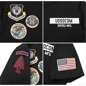 Áo thun phong cách Retro_không quân_phi công