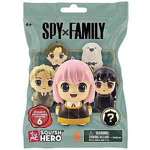 Đồ Chơi Dẻo Gia Đình Điệp Viên Series 1 Spy X Family - YuMe SXF11521 (Mẫu Sản Phẩm Bên Trong Là Ngẫu Nhiên)