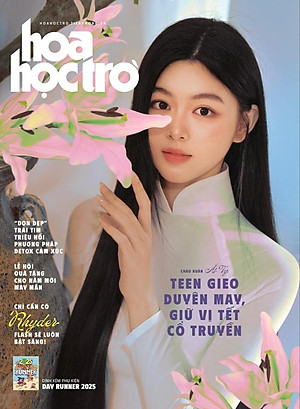 Sách - Hoa Học Trò - Số 1449 - H2Tết Ất Tỵ - Detox Cảm Xúc Để Đón Năm Mới Thật Vui! - Tặng Kèm Sổ Tay Nhật Ký 2025 Ngập Tràn Vũ Trụ Capybara