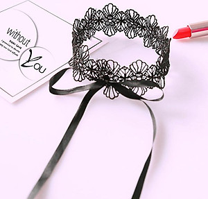 Vòng cổ choker phối ren cá tính