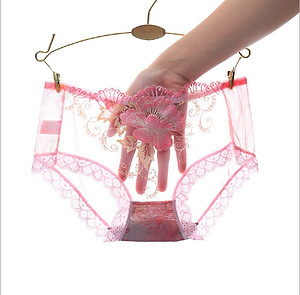 Bộ 5 quần lót ren nữ thêu hoa 