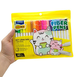 Bút Lông Màu Thiên Long FP-C03 - Túi 20 Màu